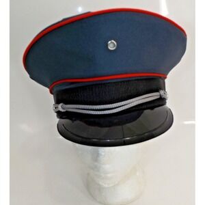 Tigerdoe Gray Captain Hat – Officer Skipper Hat Military Cap - size Large